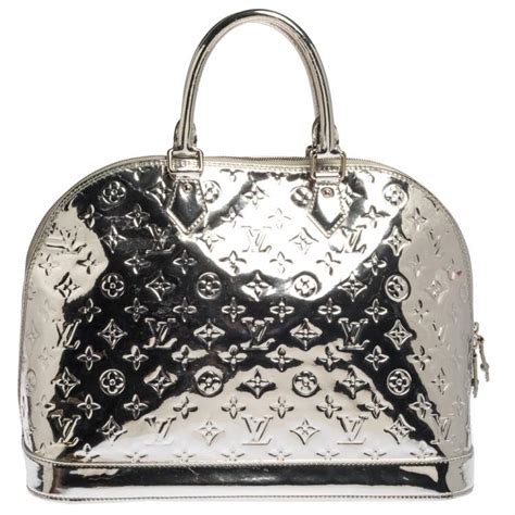 louis vuitton silver metallic bag|louis vuitton monogram pochette.